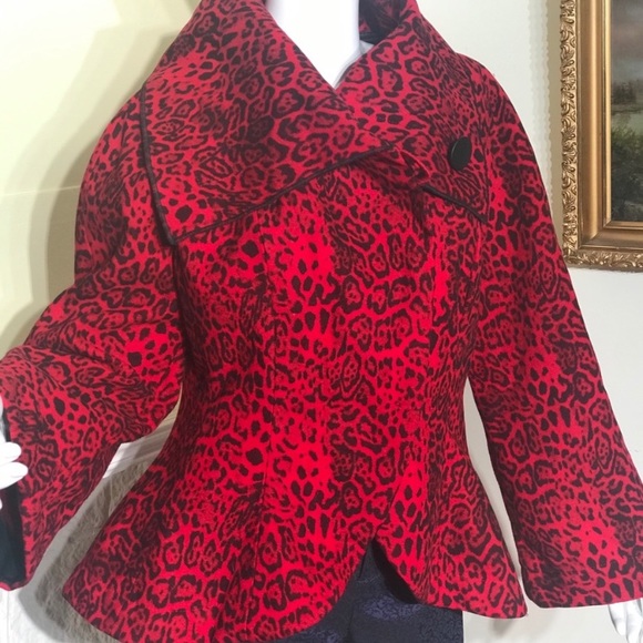 Artex Fashions Leopard Print Jacket - Picture 2 of 4